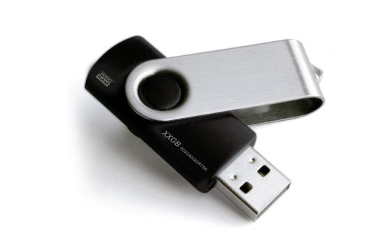 9404147 Goodram  Goodram Twister USB minne med logo Sort 8GB